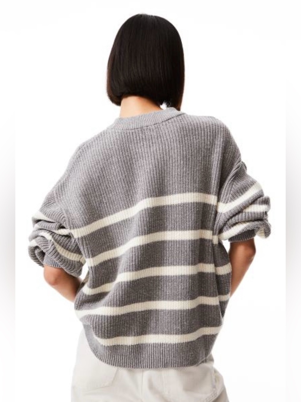 H&M Striped Sweater - M - Picture 4 of 8